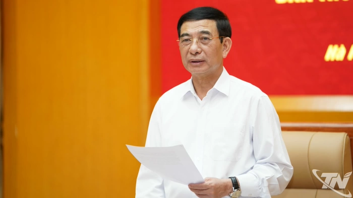 Đại tướng Phan Văn Giang: Thái Nguyên cần triển khai thực hiện nghị quyết theo đúng tinh thần '6 rõ'