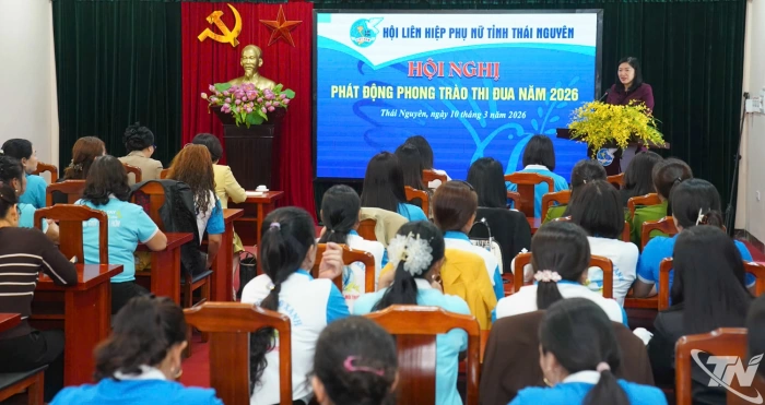 Hội LHPN tỉnh Thái Nguyên phát động phong trào thi đua năm 2026