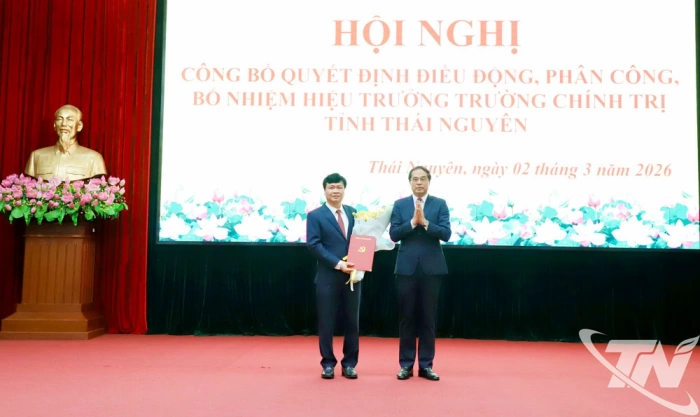 PGS.TS. Phạm Việt Đức giữ chức Hiệu trưởng Trường Chính trị tỉnh Thái Nguyên