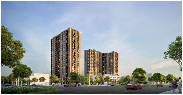 Phối cảnh Dự án Nhà ở xã hội TNG Việt Bắc.