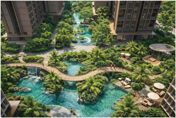 Monrei Saigon Tiên Phong Concept Thành phố thủy liệu lần đầu xuất hiện.