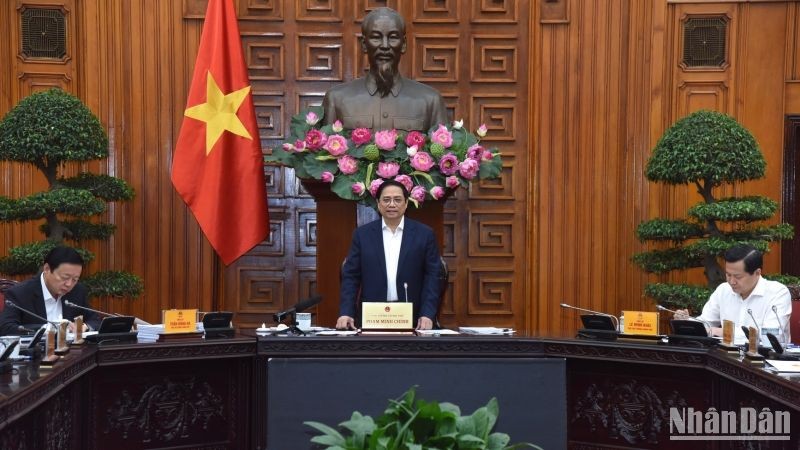 Thủ tướng Phạm Minh Chính chủ trì Hội nghị.