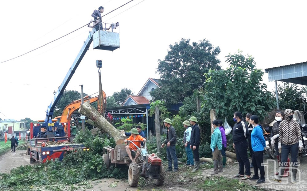 Trong quý I-2024, huyện Phú Lương đã thực hiện tốt công tác giải phóng mặt bằng tuyến đường Đu - Khe Mát.