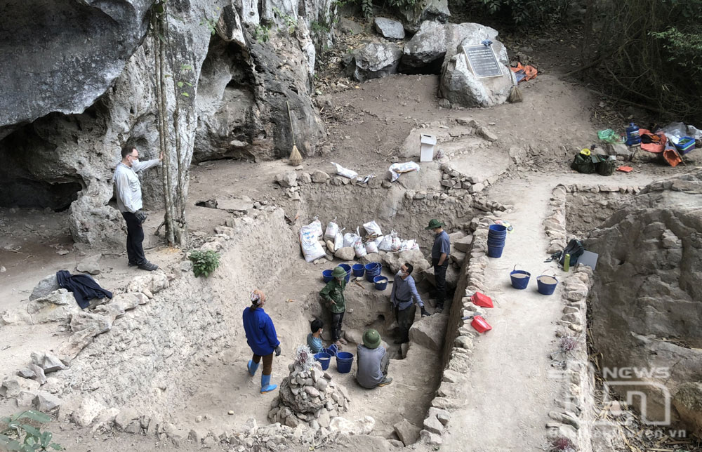 Thêm phát hiện quan trọng tại Di chỉ Mái đá Ngườm