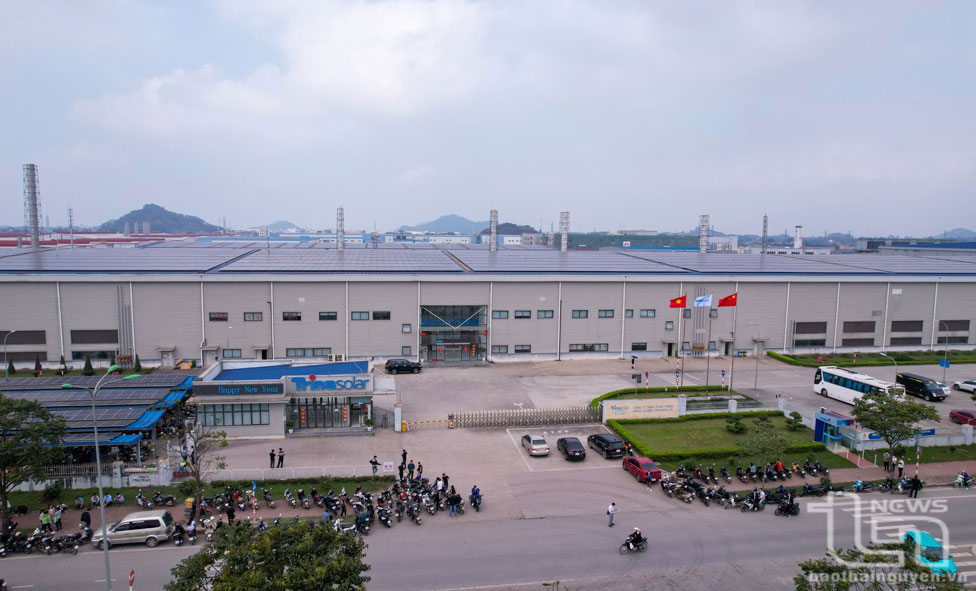 中国天合光能集团两个项目在安平工业区投入稳定运行。T.L摄