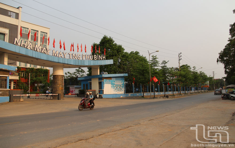Cụm công nghiệp Kha Sơn đi vào hoạt động đã góp phần làm thay đổi diện mạo địa phương, thúc đẩy phát triển kinh tế - xã hội của huyện Phú Bình.