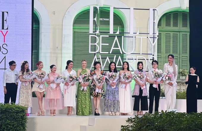 Các thương hiệu thời trang, làm đẹp được trao giải tại ELLE Beauty Awards 2024