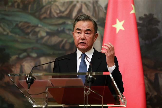 Bộ trưởng Ngoại giao Trung Quốc Vương Nghị. Ảnh: AFP/TTXVN