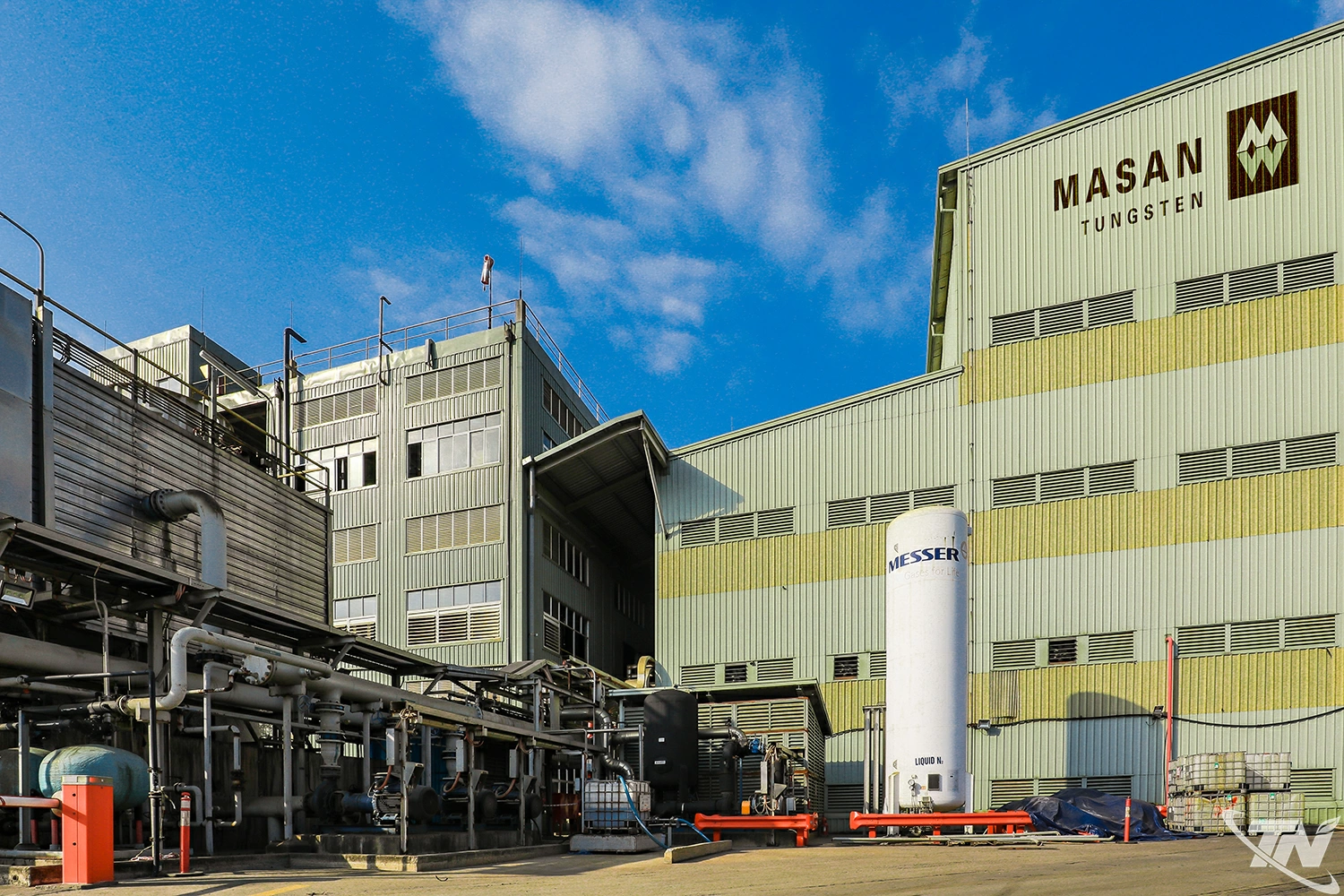 Nhà máy công nghệ cao chế biến sâu các sản phẩm Vonfram của MHT tại Thái Nguyên - MTC.