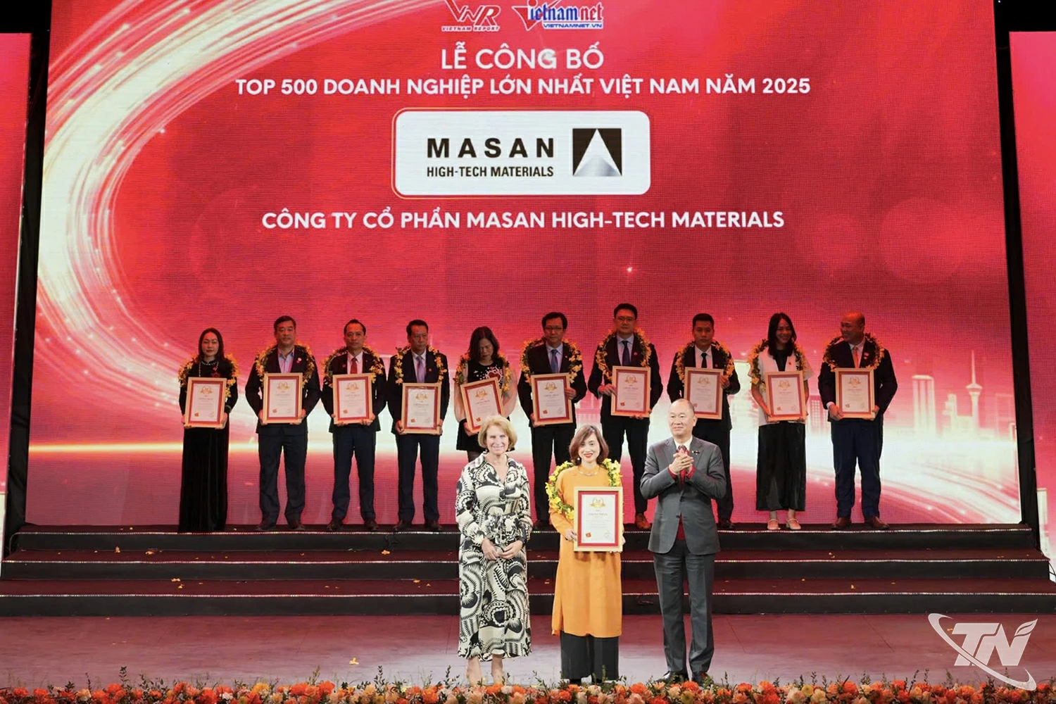 Masan High-Tech Materials được vinh danh Top 500 Doanh nghiệp lớn nhất Việt Nam 2025.