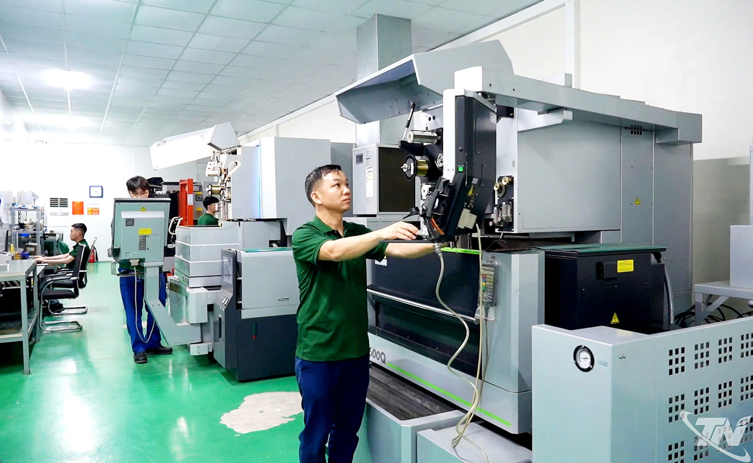 Workers at WEDM VINA Manufacturing and Trading Joint Stock Company.