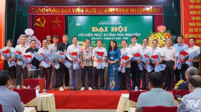 Đại hội lần thứ nhất Hội Kiến trúc sư tỉnh Thái Nguyên