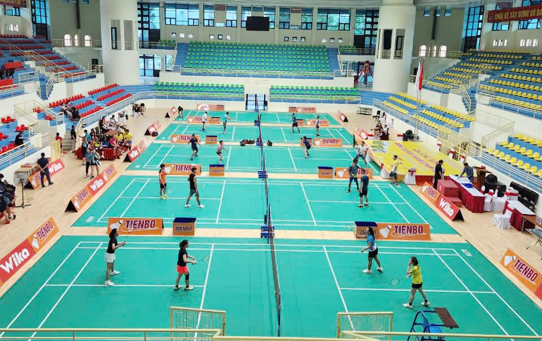 Những năm qua, tỉnh Thái Nguyên đã đăng cai nhiều giải thể thao lớn cấp quốc gia trong đó có môn cầu lông.