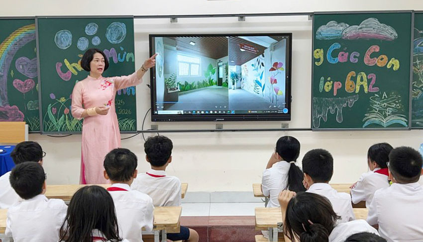 Lần đầu tiên thiết lập một Khung năng lực số thống nhất cho đội ngũ giáo viên và cán bộ quản lí cơ sở giáo dục.