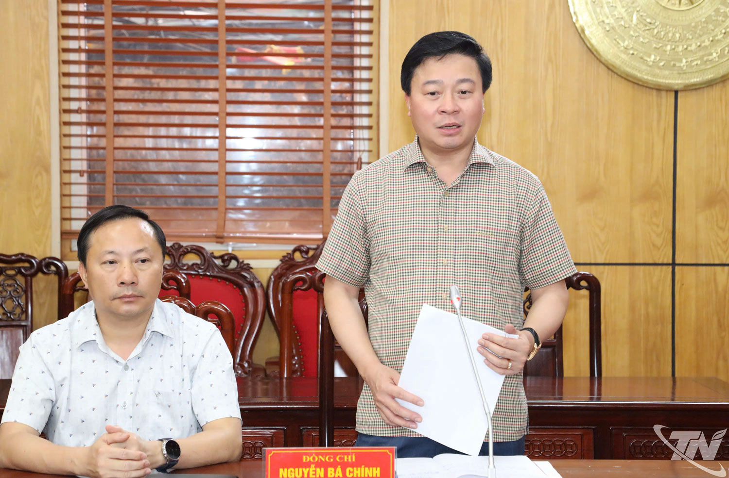 Đại biểu phát biểu tại buổi giám sát.