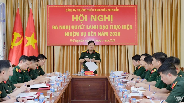 Xây dựng Trường Thiếu sinh quân miền Bắc kiểu mẫu, hiện đại, đáp ứng yêu cầu nhiệm vụ trong tình hình mới