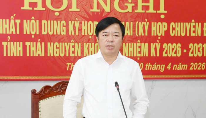 Thống nhất nội dung Kỳ họp thứ hai, HĐND tỉnh Thái Nguyên khóa XV