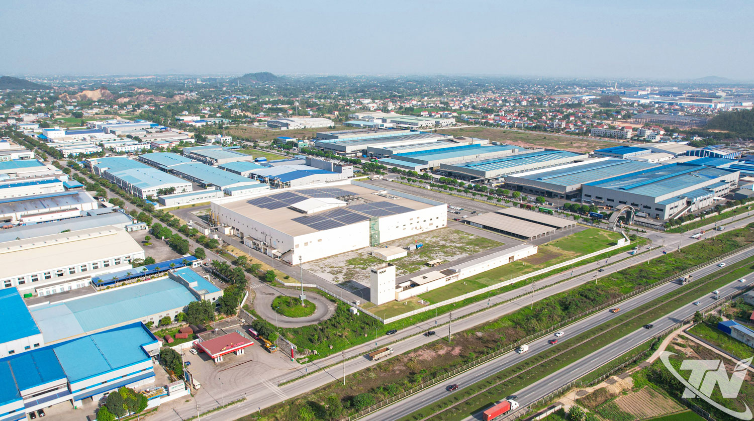Đến nay, toàn tỉnh đã thành lập 40/68 khu công nghiệp, cụm công nghiệp theo quy hoạch, với tổng diện tích khoảng 1.590ha; tổng vốn đăng ký đầu tư vào hạ tầng các khu, cụm công nghiệp đạt gần 16.700 tỷ đồng.