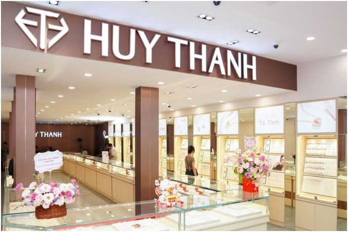 Thương hiệu Huy Thanh Jewelry.