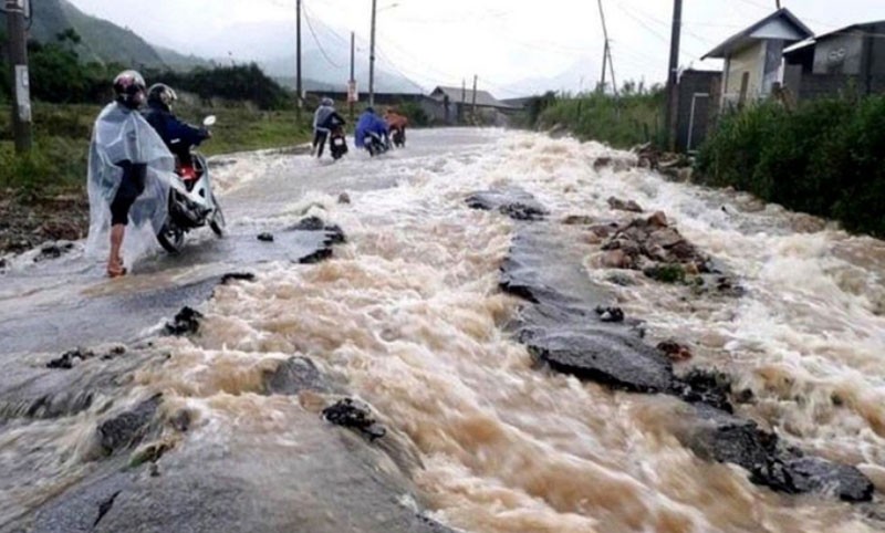 Nguy cơ cao xảy ra lũ quét, sạt lở đất tại các tỉnh Sơn La, Bắc Kạn và Thái Nguyên (ảnh minh họa).