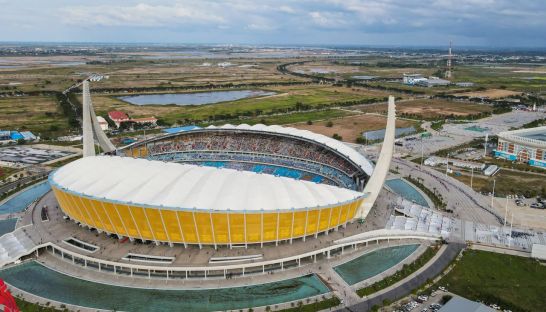 Sân Morodok Techo sẽ là nơi diễn ra Lễ khai mạc SEA Games 32. Ảnh: Phompenhpost