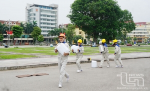 Sẵn sàng cho Hội thi tổ liên gia an toàn phòng cháy, chữa cháy cấp tỉnh