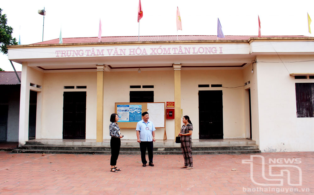 Là 1 trong 12 nhà văn hóa dôi dư ở phường Tân Hương (TP. Phổ Yên), nhà văn hóa tổ dân phố Tân Long 1 vẫn thường xuyên được chỉnh trang để tổ chức các hoạt động tập thể của nhân dân.