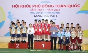 Hội khỏe Phù Đổng toàn quốc lần thứ X - khu vực 2: Đoàn Thái Nguyên đoạt thêm nhiều huy chương