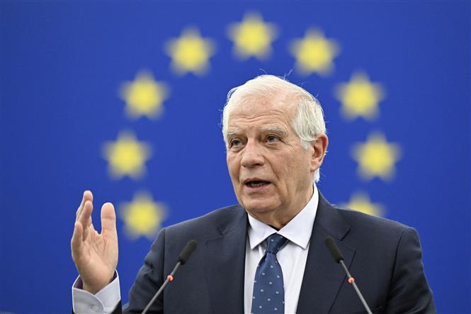 Ông Josep Borrell, Cao uỷ phụ trách chính sách đối ngoại và an ninh của Liên minh châu Âu (EU). Ảnh minh họa: AFP/TTXVN