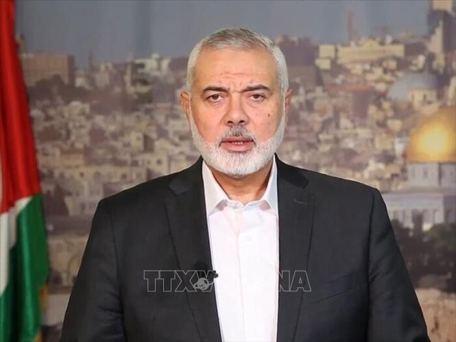Thủ lĩnh chính trị của Hamas Ismail Haniyeh. Ảnh tư liệu: IRNA/TTXVN