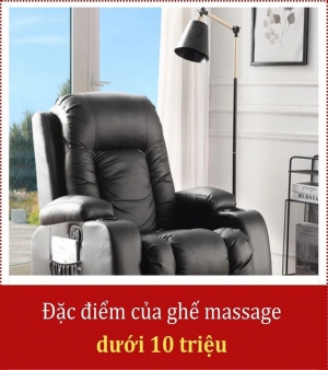 Có nên mua ghế massage dưới 10 triệu không?