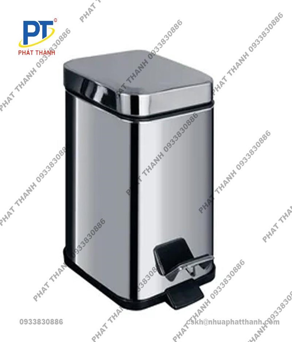 Thùng rác inox đạp chân