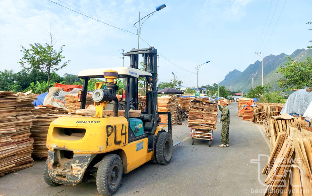 Hiện nay, trên địa bàn huyện Định Hóa có hơn 80 cơ sở chế biến lâm sản áp dụng quy trình sản xuất công nghiệp.
