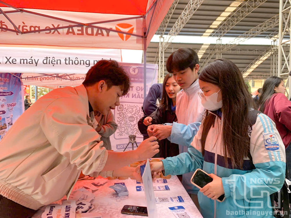 Đại học Thái Nguyên tư vấn tuyển sinh tại Trường THPT Ngô Quyền.