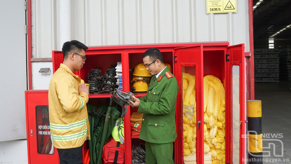 Hầu hết các đội phòng cháy, chữa cháy trong các doanh nghiệp được trang bị đẩy đủ trang phục, đồ bảo hộ và thiết bị chữa cháy.