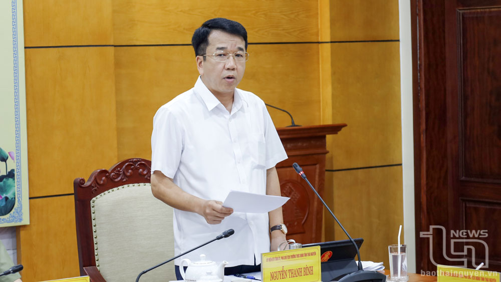 Đồng chí Phó Chủ tịch Thường trực UBND tỉnh Nguyễn Thanh Bình