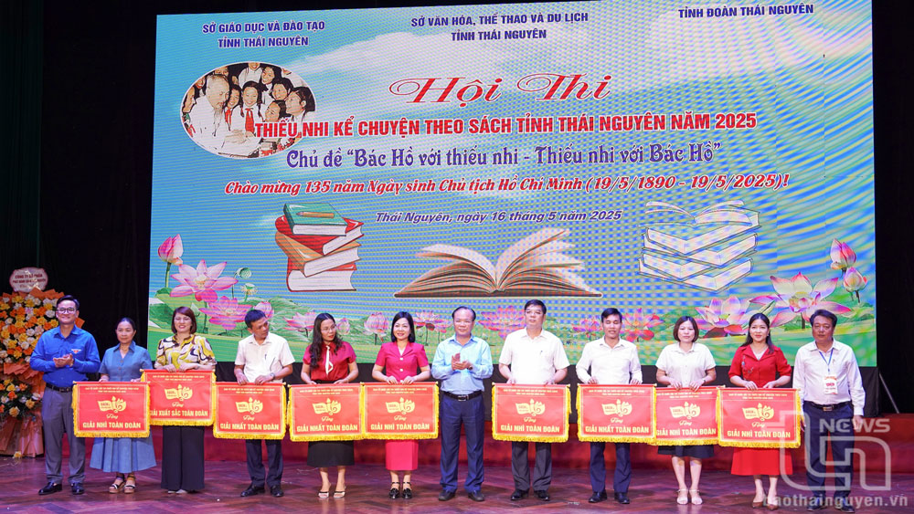 Các đoàn tham dự đạt giải cao tại hội thi.
