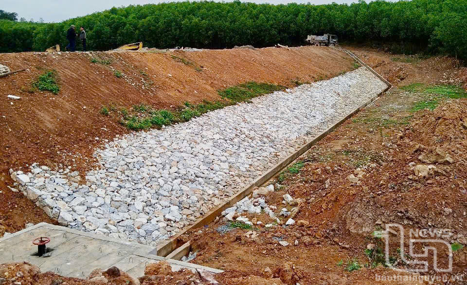 Tỉnh đã chủ động gia cố các công trình hồ, đập trên địa bàn để ứng phó với bão lũ, thiên tai.