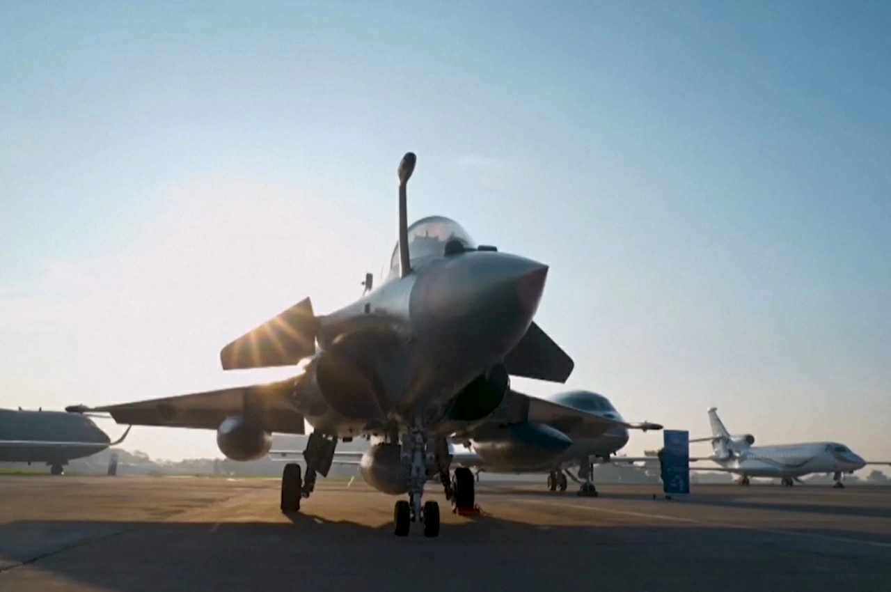 Tiêm kích Rafale do Pháp sản xuất.
