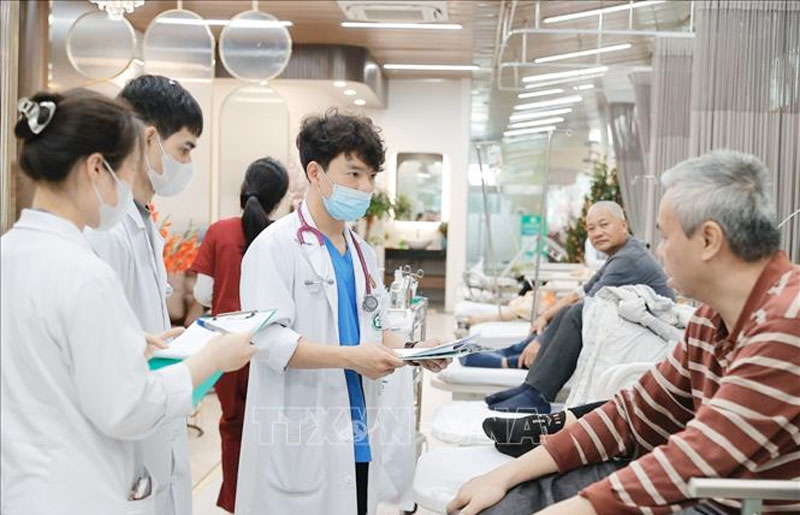 Khoa Cấp cứu A9 của Bệnh viện Bạch Mai. Ảnh minh họa: TTXVN