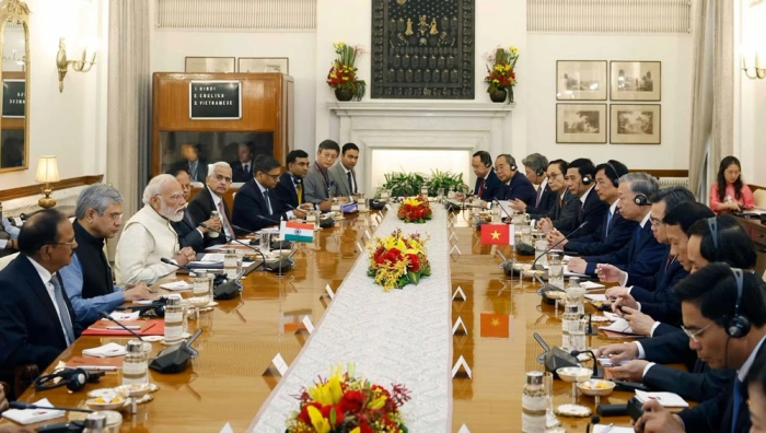 Tổng Bí thư, Chủ tịch nước Tô Lâm hội đàm với Thủ tướng Ấn Độ Narendra Modi