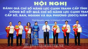 Kho bạc Nhà nước tỉnh và TP. Thái Nguyên dẫn đầu Chỉ số DDCI năm 2022