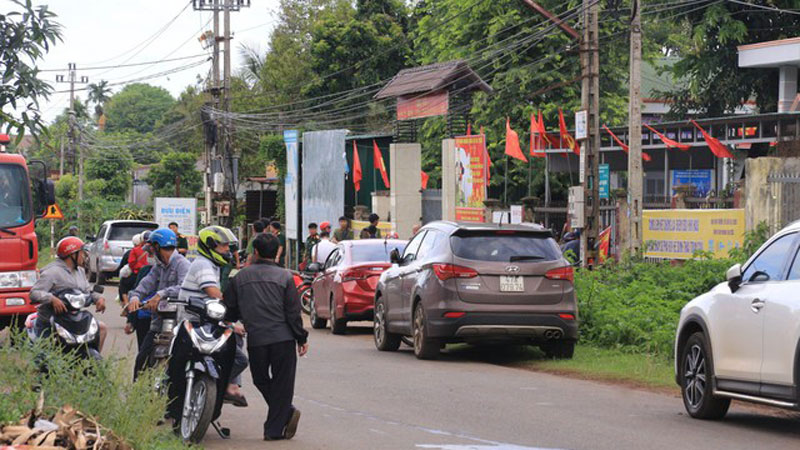 Theo trung tướng Tô Ân Xô, người phát ngôn Bộ Công an, Công an tỉnh Đắk Lắk báo cáo tình hình an ninh, trật tự toàn tỉnh đã trở lại trạng thái bình thường. Ảnh: HOÀNG BÌNH