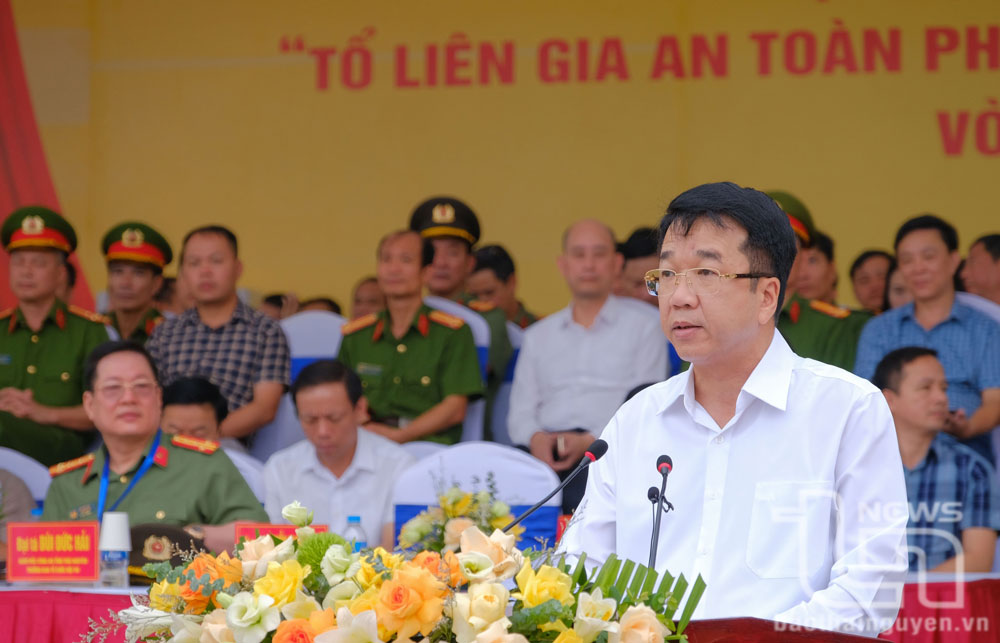 Mr. Nguyen Thanh Binh, Vice Chairman of the Thai Nguyen Provincial Peoples Committee, delivered the opening speech.