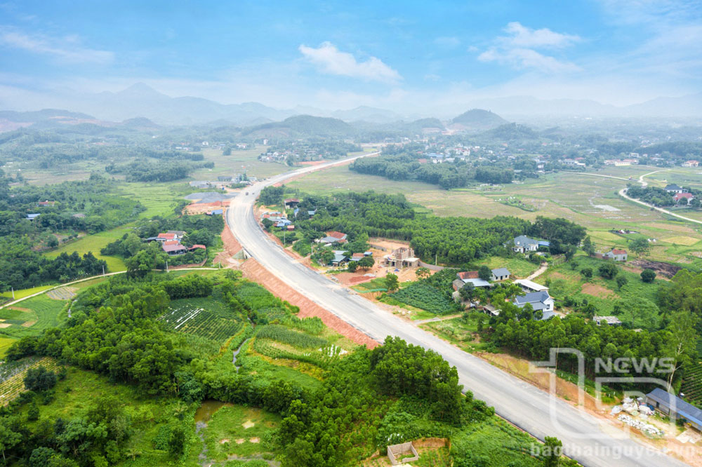 Tuyến đường liên kết, kết nối các tỉnh Thái Nguyên - Bắc Giang - Vĩnh Phúc được hoàn thành sẽ mở ra không gian phát triển mới cho tỉnh.
