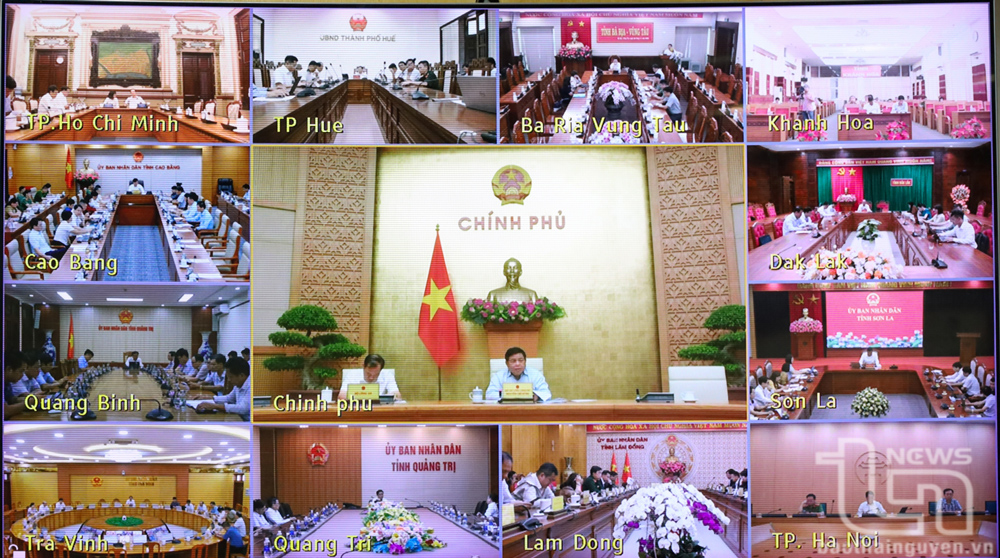 Hội nghị được kết nối trực tuyến đến các tỉnh, thành phố trong cả nước.