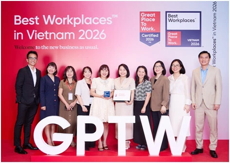 Amway Việt Nam lọt Top 5 Best Workplaces in Vietnam™ 2026Hạng mục doanh nghiệp vừa, ghi nhận hành trình xây dựng văn hóa lấy con người làm trung tâm.