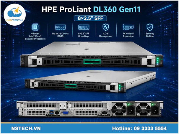 dòng máy chủ HPE chính hãng