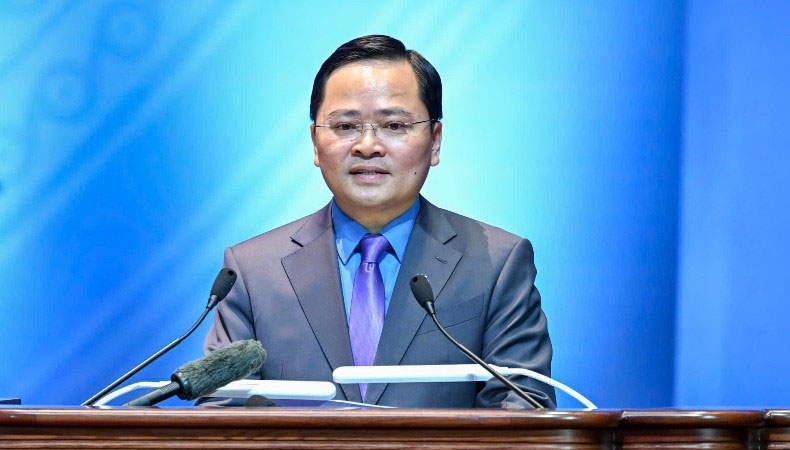 Đồng chí Nguyễn Anh Tuấn, Chủ tịch Tổng Liên đoàn Lao động Việt Nam khóa XIV.