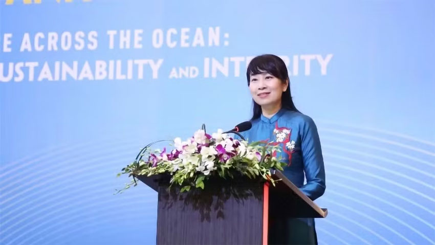 Phó Giáo sư, Tiến sĩ Nguyễn Thị Lan Anh. (Ảnh: Bộ Ngoại giao)